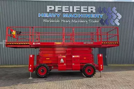 Scissors Lifts - LGMG SR1623D Diesel 4x4 Drive, 18m Working Height, 680 (8)