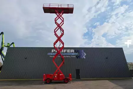 Scissors Lifts - LGMG SR1623D Diesel 4x4 Drive, 18m Working Height, 680 (9)