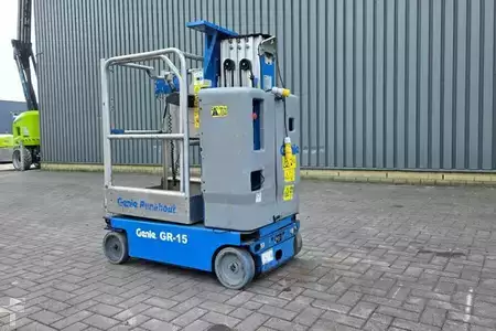 Senkrechtarbeitsbühne - Genie GR15 Electric, 6.5m Working Height, 227kg Capacity (8)