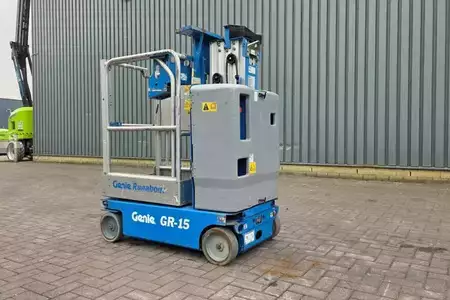 Senkrechtarbeitsbühne - Genie GR15 Electric, 6.5m Working Height, 227kg Capacity (10)