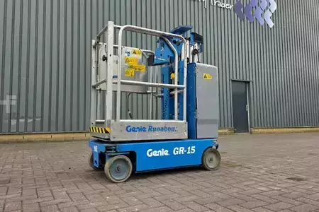 Senkrechtarbeitsbühne - Genie GR15 Electric, 6.5m Working Height, 227kg Capacity (9)