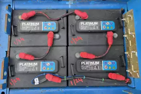 Senkrechtarbeitsbühne - Genie GR15 Electric, Batteries 2024, 6.5m Working Height (4)