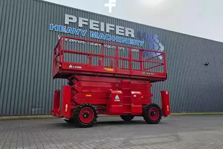 Scissors Lifts - LGMG SR1623D Diesel 4x4 Drive, 18m Working Height, 680 (1)