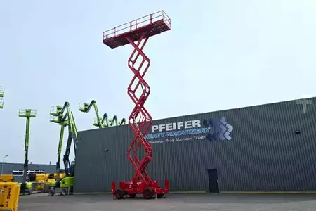 Scissors Lifts - LGMG SR1623D Diesel 4x4 Drive, 18m Working Height, 680 (3)