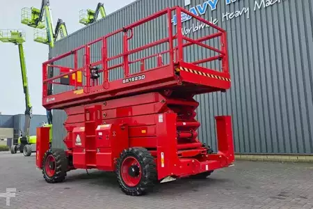 Scissors Lifts - LGMG SR1623D Diesel 4x4 Drive, 18m Working Height, 680 (8)