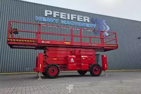 Scissors Lifts - LGMG SR1623D Diesel 4x4 Drive, 18m Working Height, 680 (9)