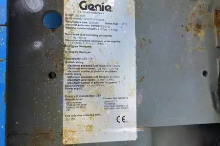 Nacelle à ciseaux - Genie GS1932 Electric, Working Height 7.8 m, 227kg Capac (7)