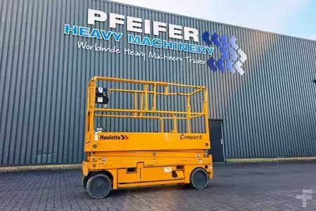 Plataforma Tijera - Haulotte Compact 8 Electric, 8.2m Working Height, 350kg Cap (1)
