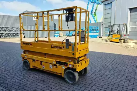 Plataforma Tijera - Haulotte Compact 8 Electric, 8.2m Working Height, 350kg Cap (2)