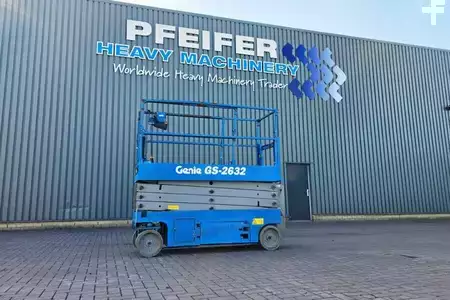 Plataforma Tijera - Genie GS2632 Electric, 10m Working Height, Non Marking T (1)