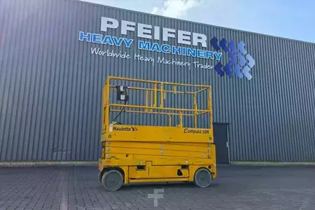 Scherenarbeitsbühne - Haulotte Compact 10N Electric, 10m Working Height, 230kg Ca (1)