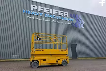 Plataforma Tijera - Haulotte Compact 8 As-Is, Electric, 8m Working Height, 350k (1)