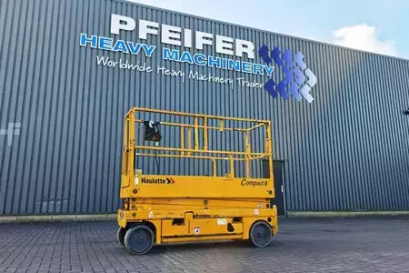 Plataforma Tijera - Haulotte Compact 8 Electric, 8.2m Working Height, 350kg Cap (1)