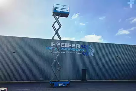 Pracovní plošina s nůžkovým zdvihem - Genie GS3246 Electric, Batteries(12-2024), Working Heigh (15)