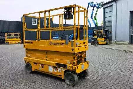 Scherenarbeitsbühne - Haulotte Compact 10N Electric, Batteries(03-2025) 10m Work (2)