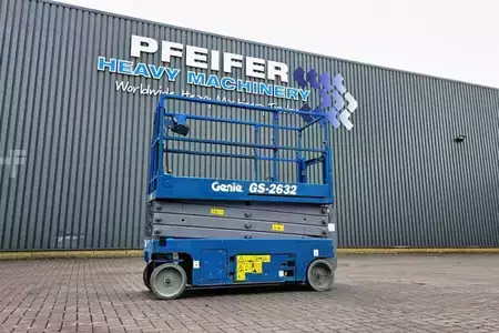 Plataforma Tijera - Genie GS2632 Electric, 10m Working Height, 227kg Capacit (1)