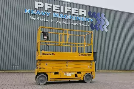 Scherenarbeitsbühne - Haulotte Compact 10N Electric, 10m Working Height, 230kg Ca (1)