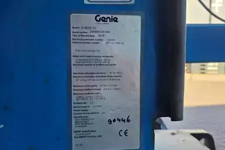 Puominostimet  Genie Z45/25 XC Diesel, 4x4 Drive, 16m Working Height, 7 (7)