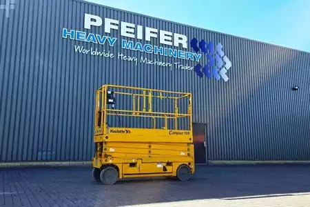 Scherenarbeitsbühne - Haulotte Compact 10N Electric,10m Working Height, 230kg Cap (1)