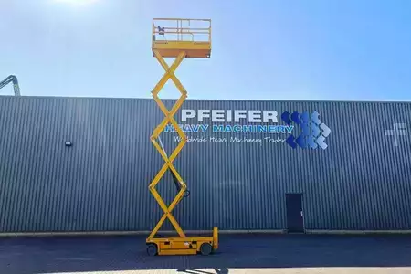 Scherenarbeitsbühne - Haulotte Compact 10N Electric,10m Working Height, 230kg Cap (13)