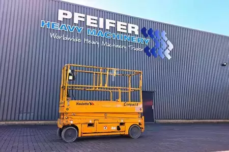 Plataforma Tijera - Haulotte Compact 8 Electric, 8.2m Working Height, 350kg Cap (1)