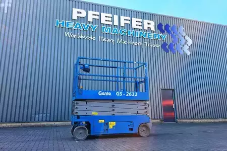Plataforma Tijera - Genie GS2632 Electric, 10m Working Height, Non Marking T (1)