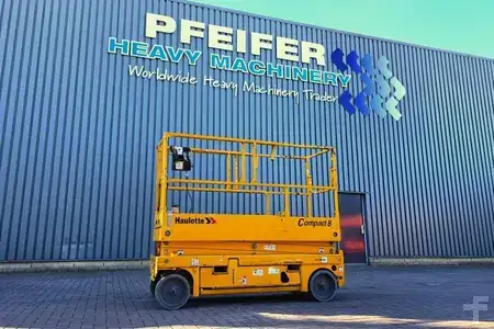 Plataforma Tijera - Haulotte Compact 8 Electric, 8.2m Working Height, 350kg Cap (1)