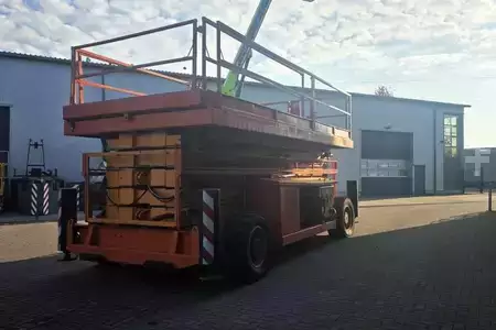 Schaarhoogwerker - Holland-Lift Megastar G320DL30-4WDS/N Diesel, 4x4x4 Drive, 34m (2)