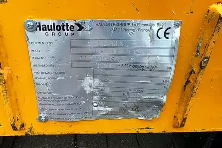 Nacelle à ciseaux - Haulotte Optimum 8 Electric,Batteries(07-2025),7.77m Workin (5)