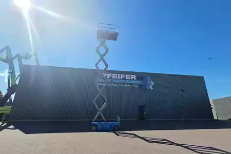 Sakse arbejds platform  Genie GS3246 Electric, Working Height 11.75 m, 318kg Cap (15)