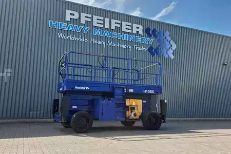 Sakse arbejds platform  Haulotte H15SDX Diesel, 4x4 Drive, 15 Working Height, 700kg (1)