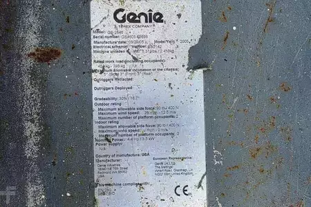 Pracovní plošina s nůžkovým zdvihem  Genie GS2646 Electric, Working Height 9.80m, Capacity 45 (5)
