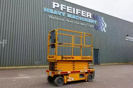 Schaarhoogwerker  Haulotte Optimum 8 As-Is, Electric, 7.77m Working Height, 2 (1)