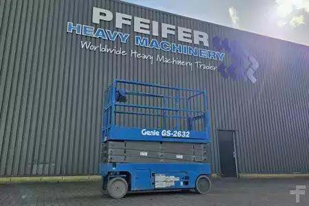 Schaarhoogwerker - Genie GS2632 Electric, Batteries 2025, 10m Working Heigh (1)