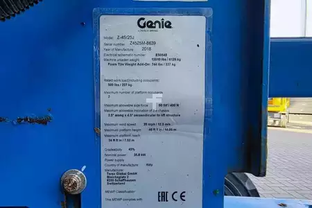 Nacelle articulée - Genie Z45/25JRT Diesel, 4x4 Drive, 16m Working Height, 7 (6)