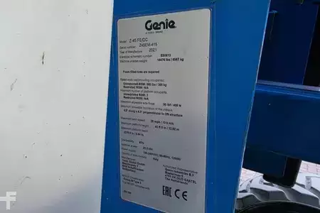 Nacelle articulée 2021  Genie Z-45FE/DC Valid inspection, Hybrid, Rough Terrain (6)