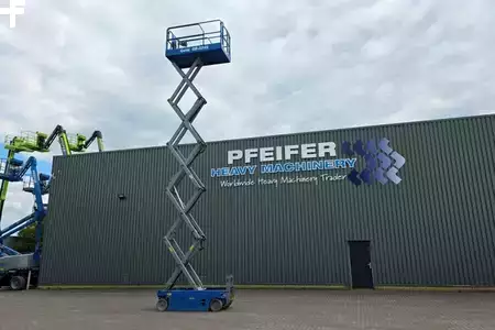 Sakse arbejds platform 2015  Genie GS3246 Electric, Working Height 11.75 m, 318kg Cap (3)