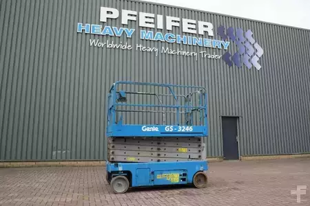 Sakse arbejds platform 2008  Genie GS3246 Electric, Working Height 11.75 m, 318kg Cap (1)