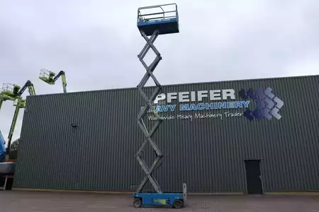 Sakse arbejds platform 2008  Genie GS3246 Electric, Working Height 11.75 m, 318kg Cap (3)