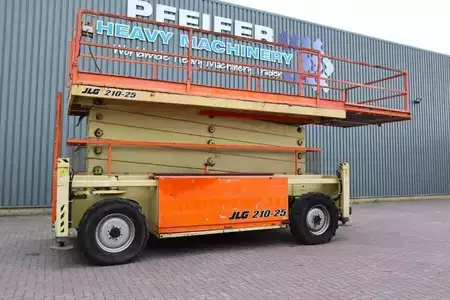 Podnośnik nożycowy 2008  JLG 210-25 Diesel, 4x4 Drive, 23m Working Height, 1000 (9)