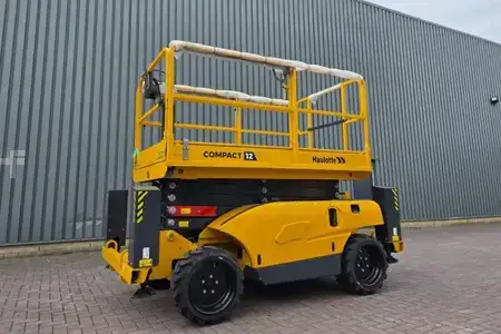 Nacelle à ciseaux 2026  Haulotte COMPACT 12DX Valid Inspection, *Guarantee! Diesel, (1)