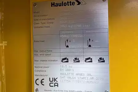Nacelle à ciseaux 2026  Haulotte COMPACT 12DX Valid Inspection, *Guarantee! Diesel, (6)