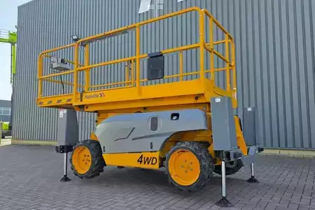 Piattaforme aeree a pantografo 2018  Haulotte COMPACT 10DX Diesel, 4x4 Drive, 10.2m Working Heig (9)