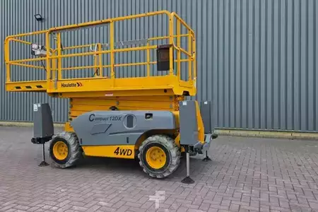 Ollós munka emelvény 2018  Haulotte Compact 12DX Diesel, 4x4 Drive, 12m Working Height (9)