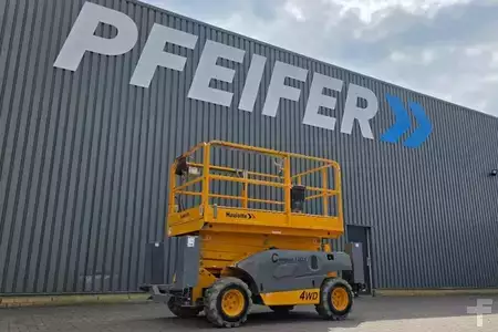 Ollós munka emelvény 2018  Haulotte Compact 12DX Diesel, 4x4 Drive, 12m Working Height (1)