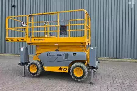 Ollós munka emelvény 2018  Haulotte Compact 12DX Diesel, 4x4 Drive, 12m Working Height (10)