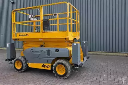 Ollós munka emelvény 2018  Haulotte Compact 12DX Diesel, 4x4 Drive, 12m Working Height (8)