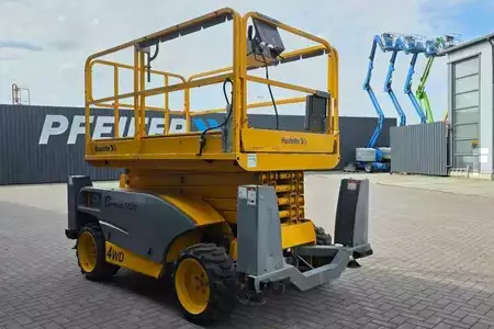 Ollós munka emelvény 2016  Haulotte Compact 12DX Diesel, 4x4 Drive, 12m Working Height (7)