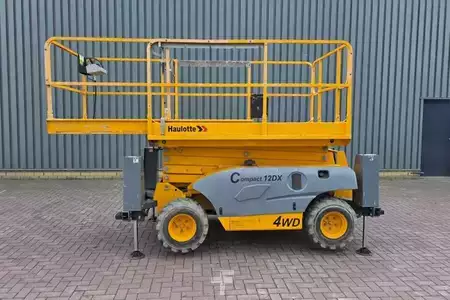 Ollós munka emelvény 2018  Haulotte Compact 12DX Diesel, 4x4 Drive, 12m Working Height (9)