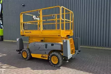 Ollós munka emelvény 2018  Haulotte Compact 12DX Diesel, 4x4 Drive, 12m Working Height (8)